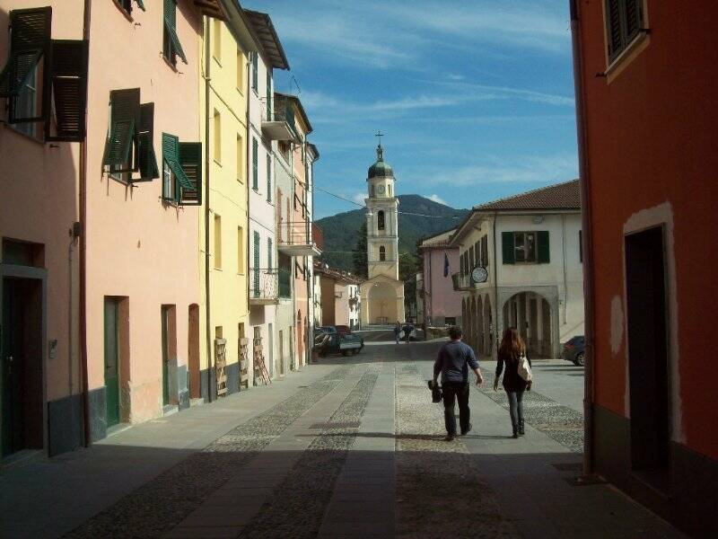 Il centro di Borghetto Vara