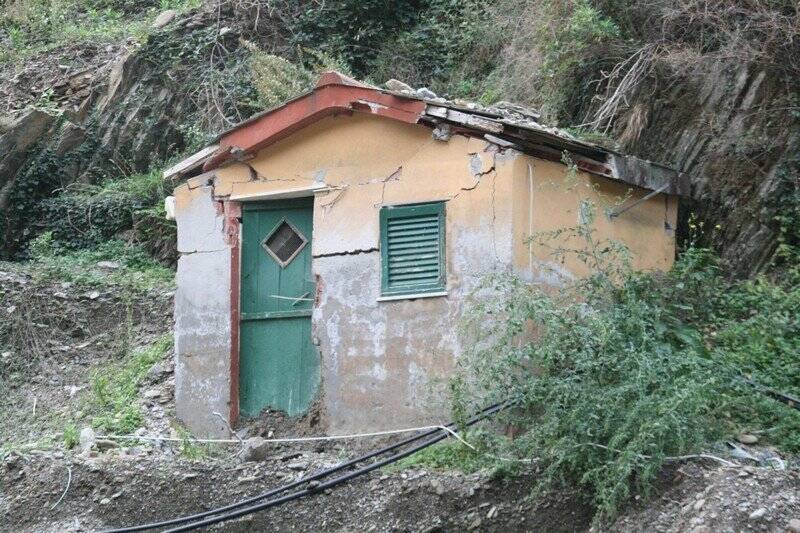 La cantinetta dove veniva prodotto lo Sciacchetrà