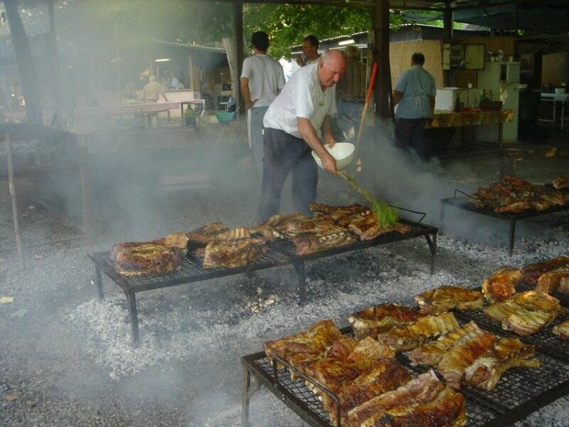 Cottura dell'asado