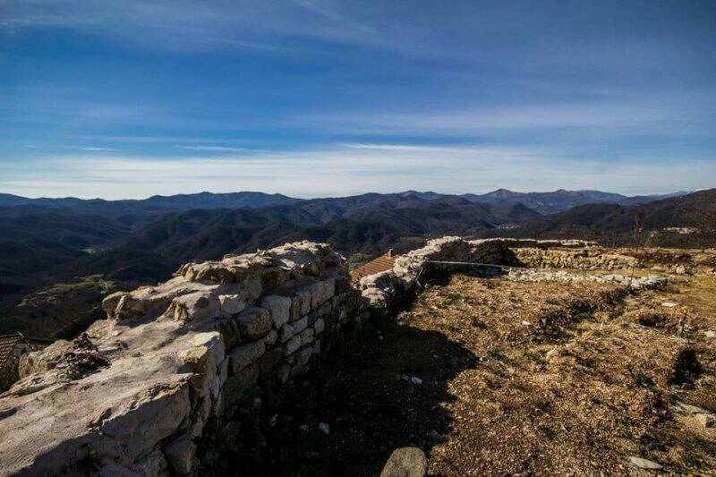 La Val di Vara vista dal Castello di Sesta Godano