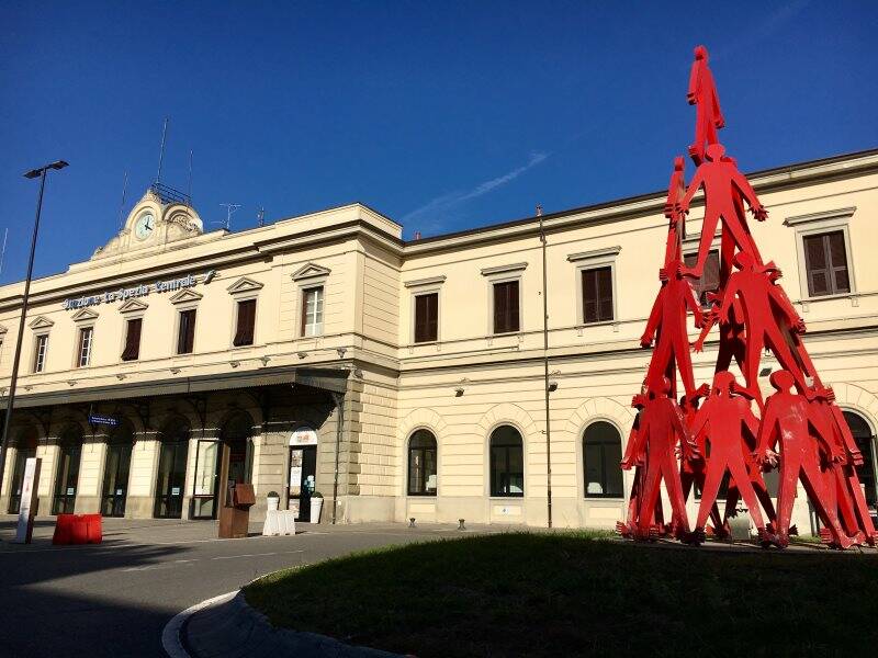 Piazza della Stazione ferroviaria della Spezia Centrale