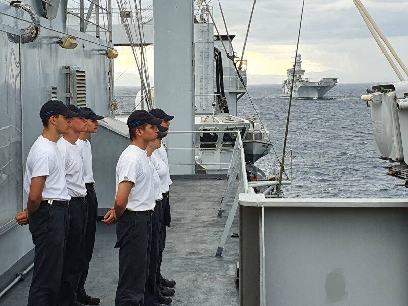 Marina militare, addestramento in mare