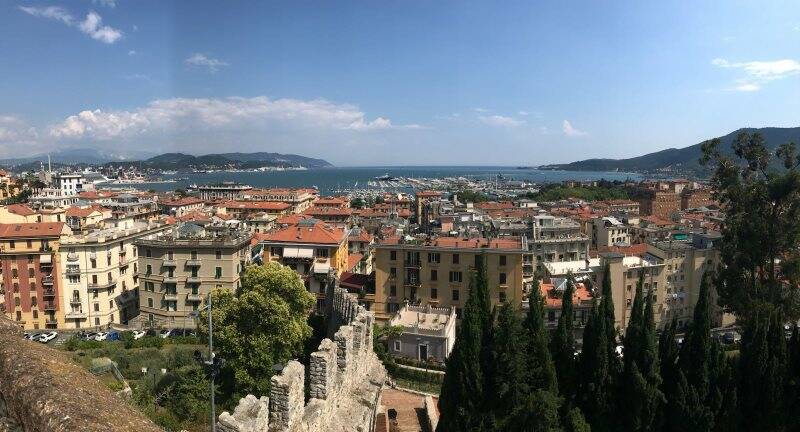 La Spezia dal castello San Giorgio