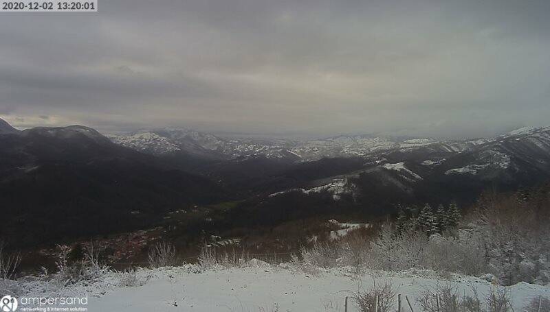 Neve nel territorio comunale di Varese Ligure