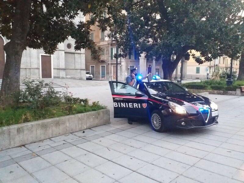 Carabinieri all'Umbertino