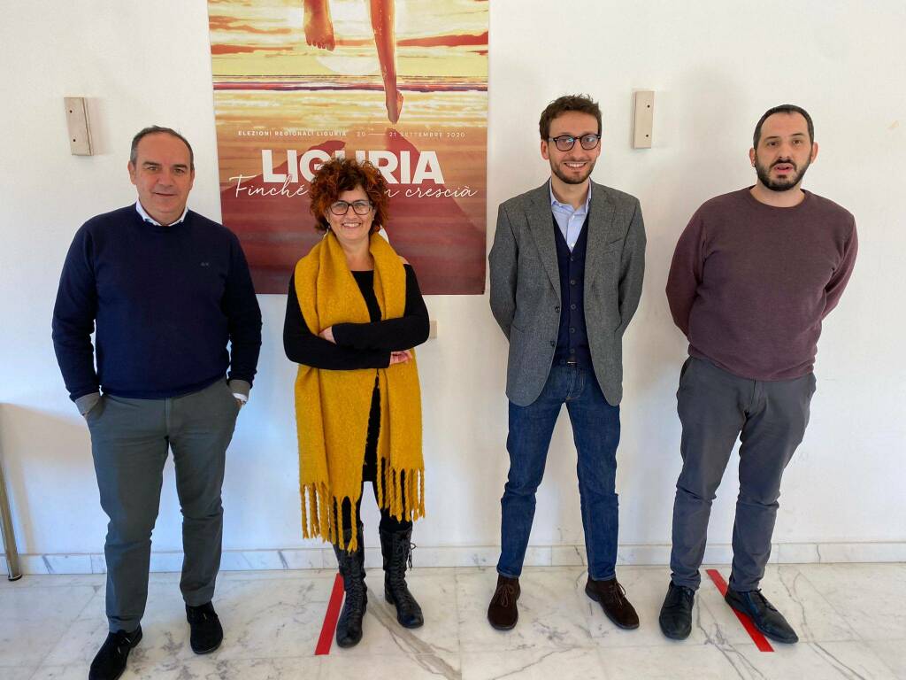 Davide Natale, Renata Angelinelli, Iacopo Montefiori e Luca Garibaldi