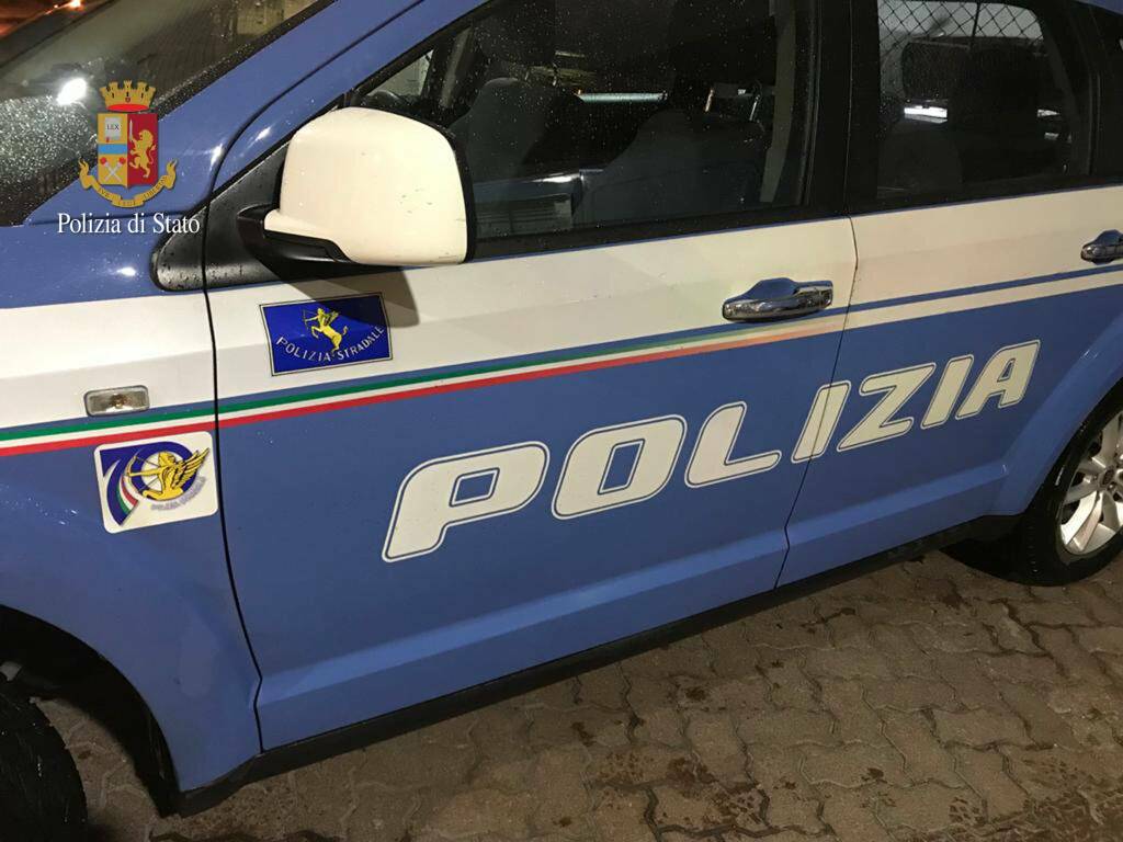 Intervento della Polizia