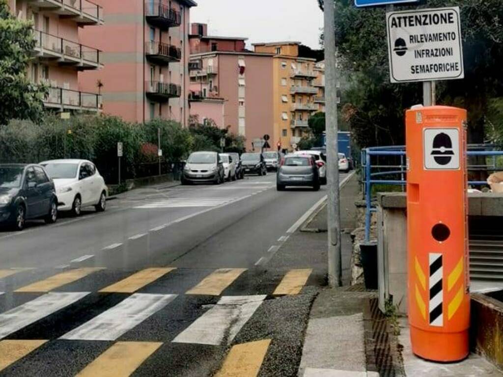 Un nuovo autovelox a San Terenzo - Città della Spezia