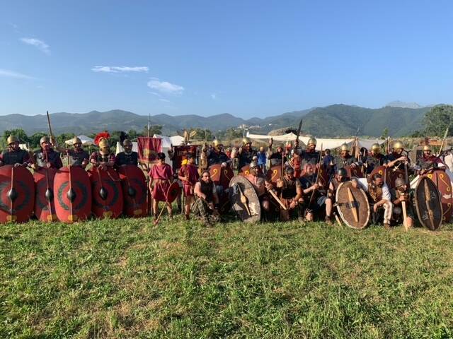 All'anfiteatro di Luni la rievocazione storica d'epoca romana