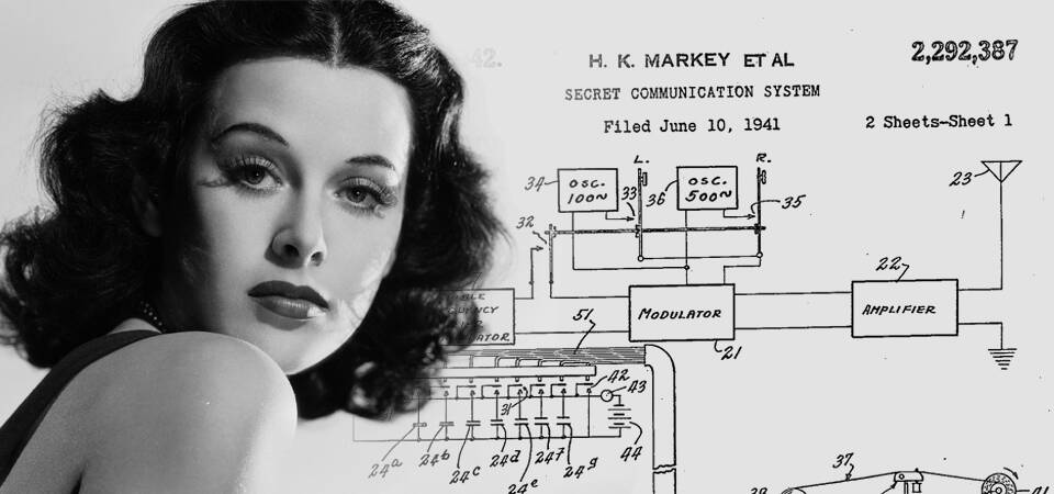 Hedy  Lamarr e il suo studio