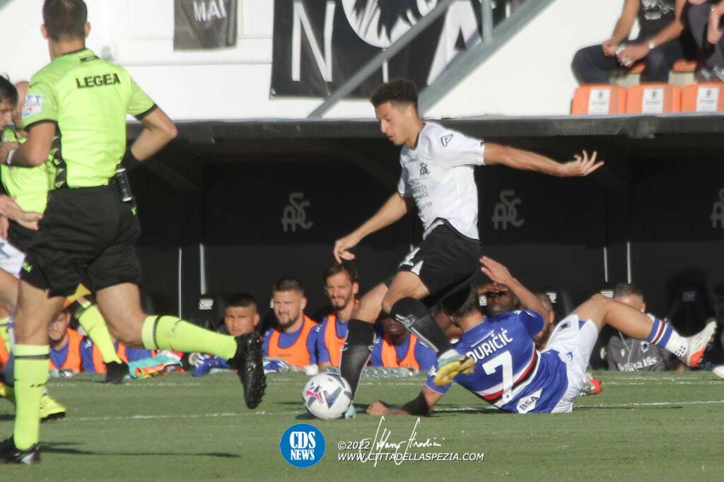 Serie A Spezia - Sampdoria 2-1 (17/09/2022)