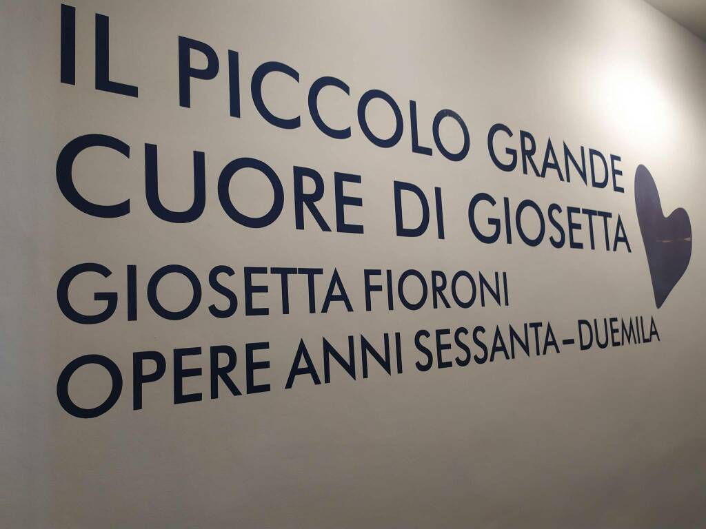 Il grande cuore di Giosetta in mostra al Camec