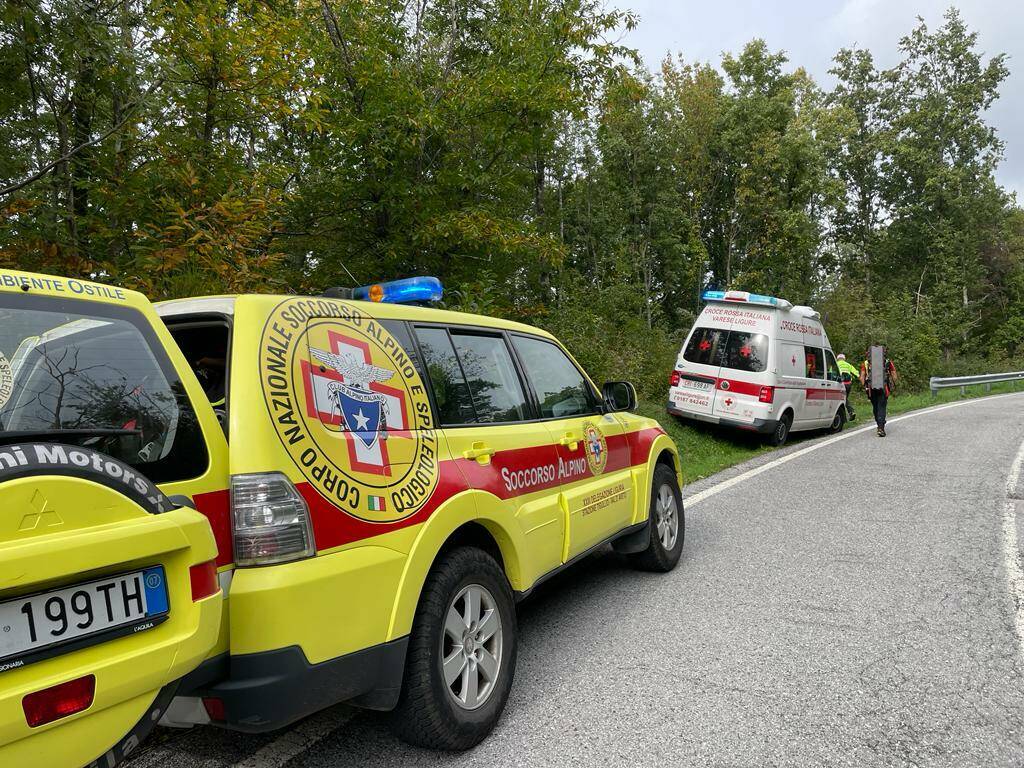 Soccorso alpino a Cento Croci