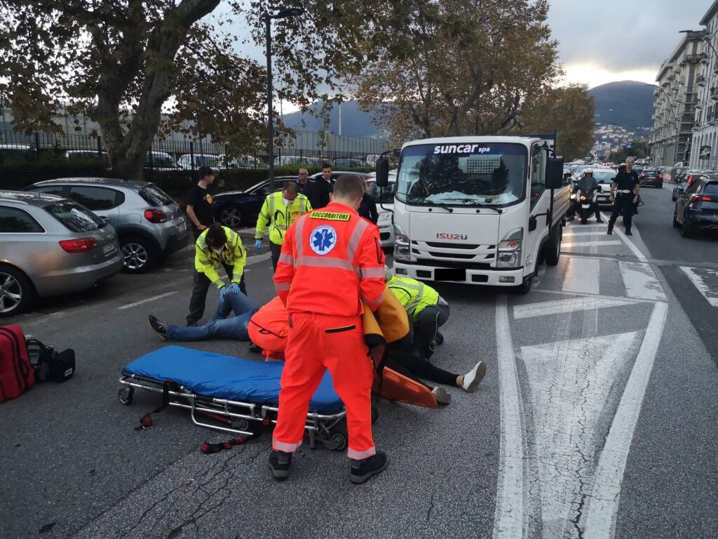 Incidente stradale Viale Italia