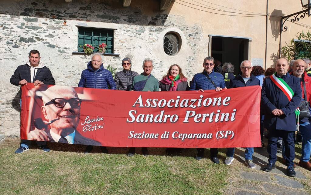 Partecipazione Bolano e Ceparana a Stella per l'anniversario della morte di Pertini