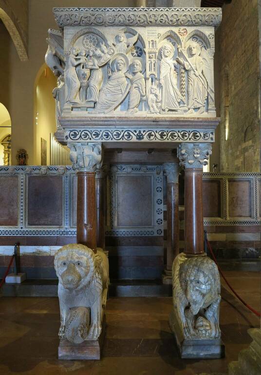 Barga, Duomo, la Natività (2018) (foto Giorgio Pagano)