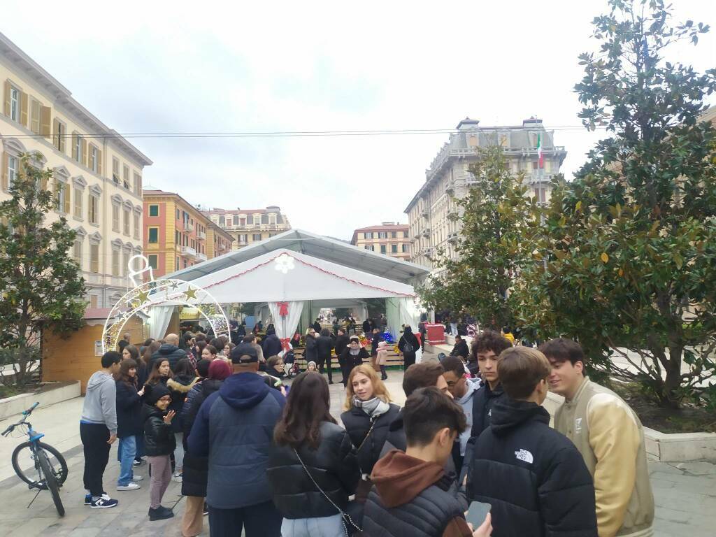 Il periodo delle feste in centro città alla Spezia