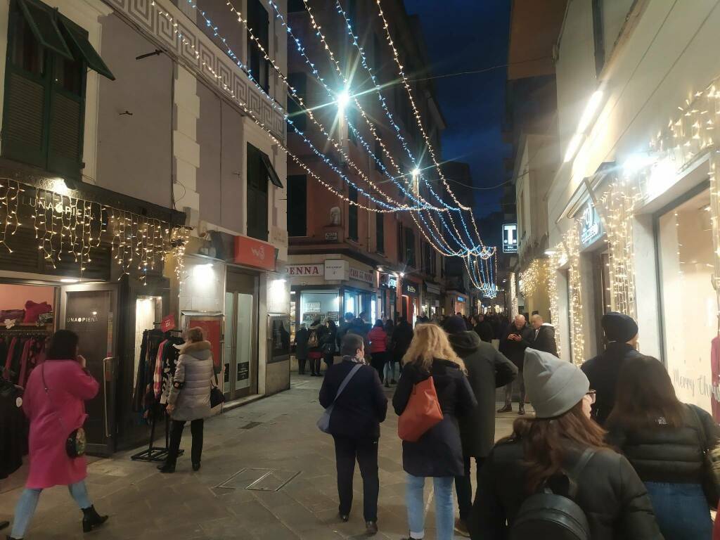 Il periodo delle feste in centro città alla Spezia