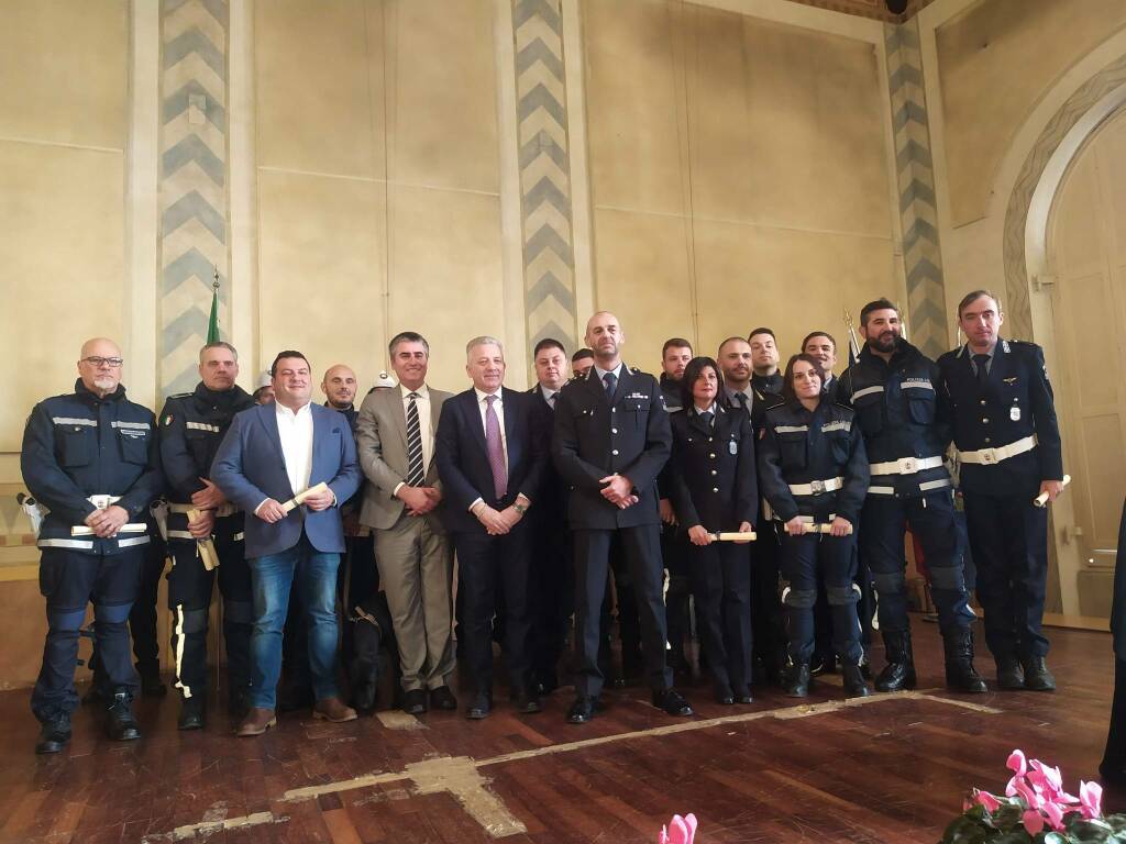 Festa anniversario fondazione Corpo Polizia locale 