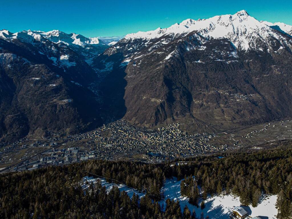 Panorama di Aprica in Valtellina