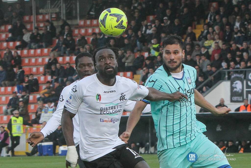 Spezia-Atalanta 2-2, Nzola e Palomino