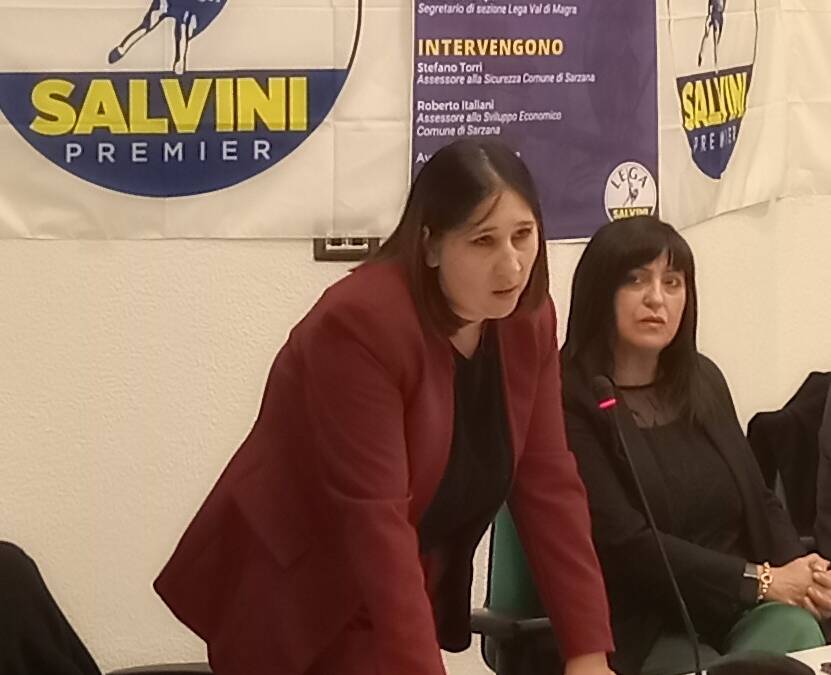 Intervento di Roberta Pompei, segretario Lega Val di Magra