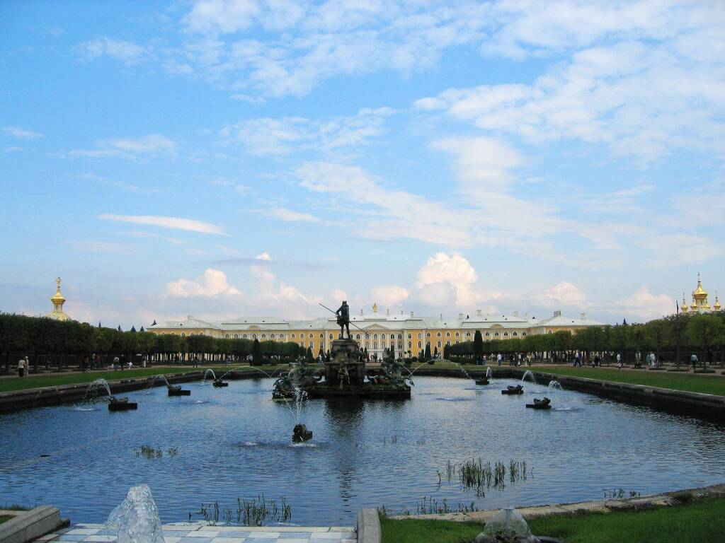 Peterhof, la reggia (2006) (foto Giorgio Pagano)