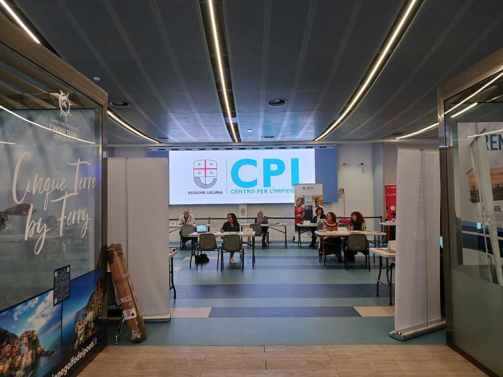 Recruiting day Centro per l'impiego della Spezia al terminal crociere