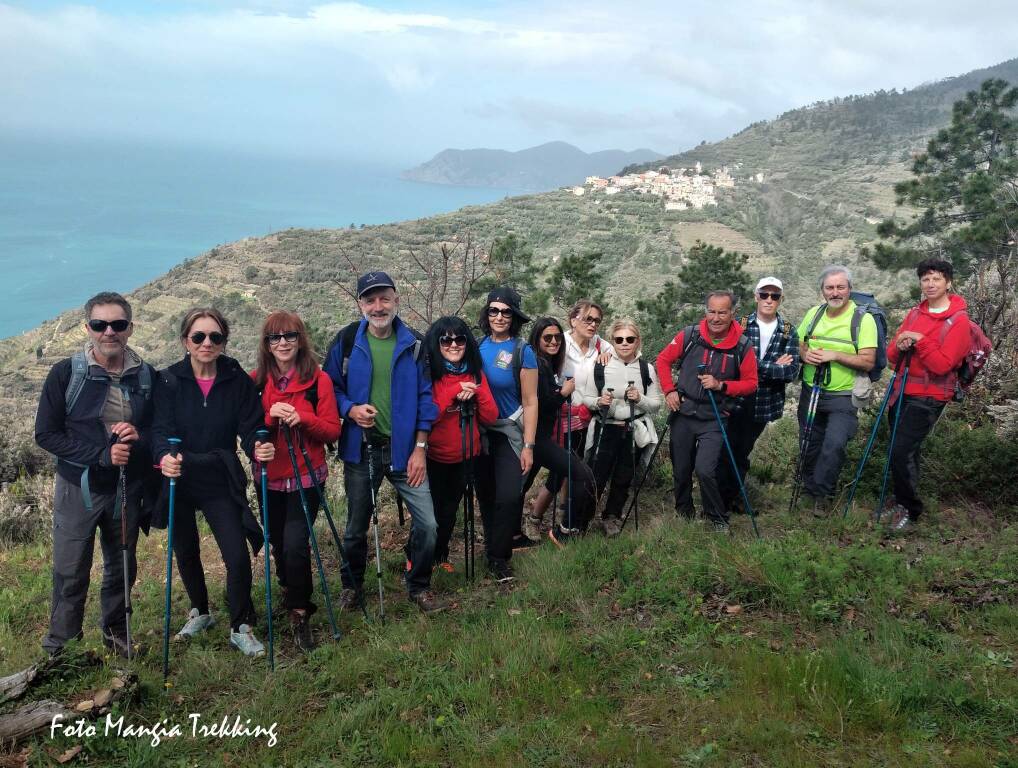 Alpinismo lento sulle colline di Volastra, foto Mangia Trekking