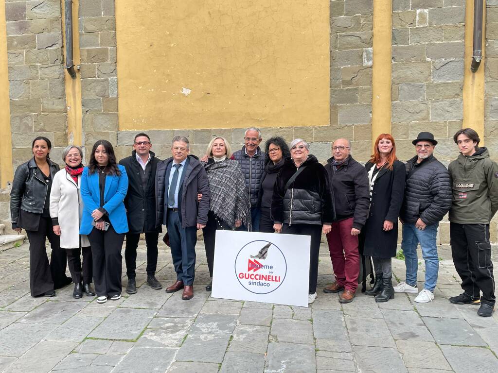 Candidati lista "Insieme per Guccinelli Sindaco"