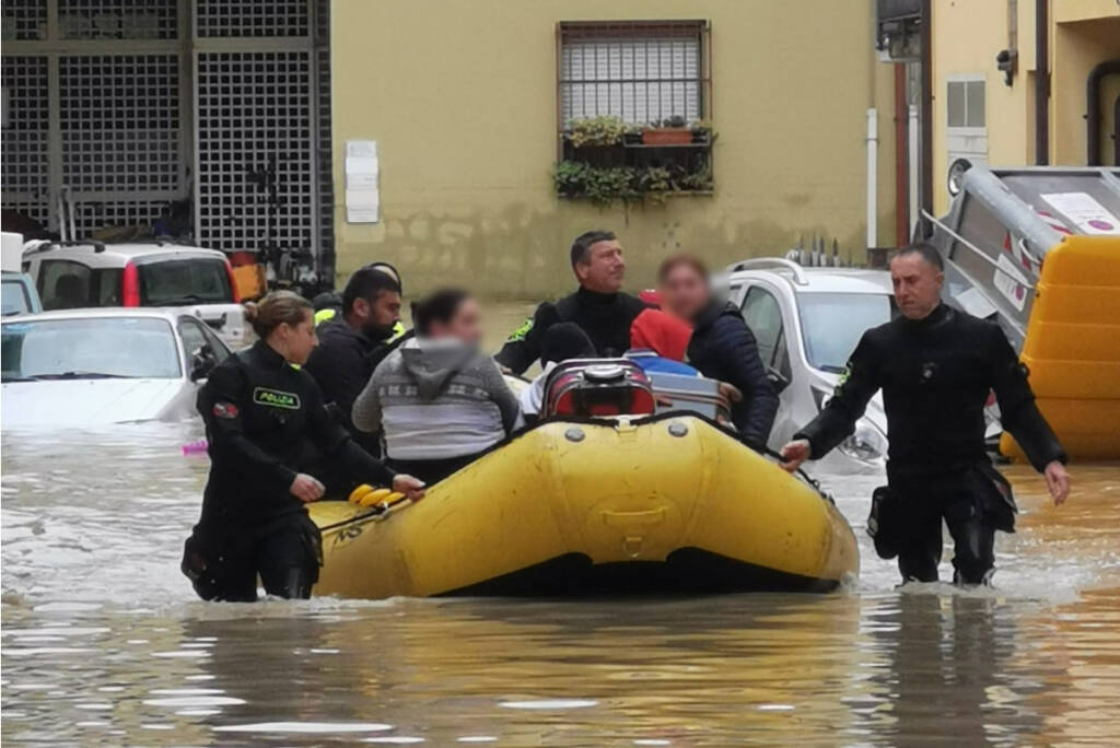 Cnes e Reparto mobile nell'Emilia alluvionata