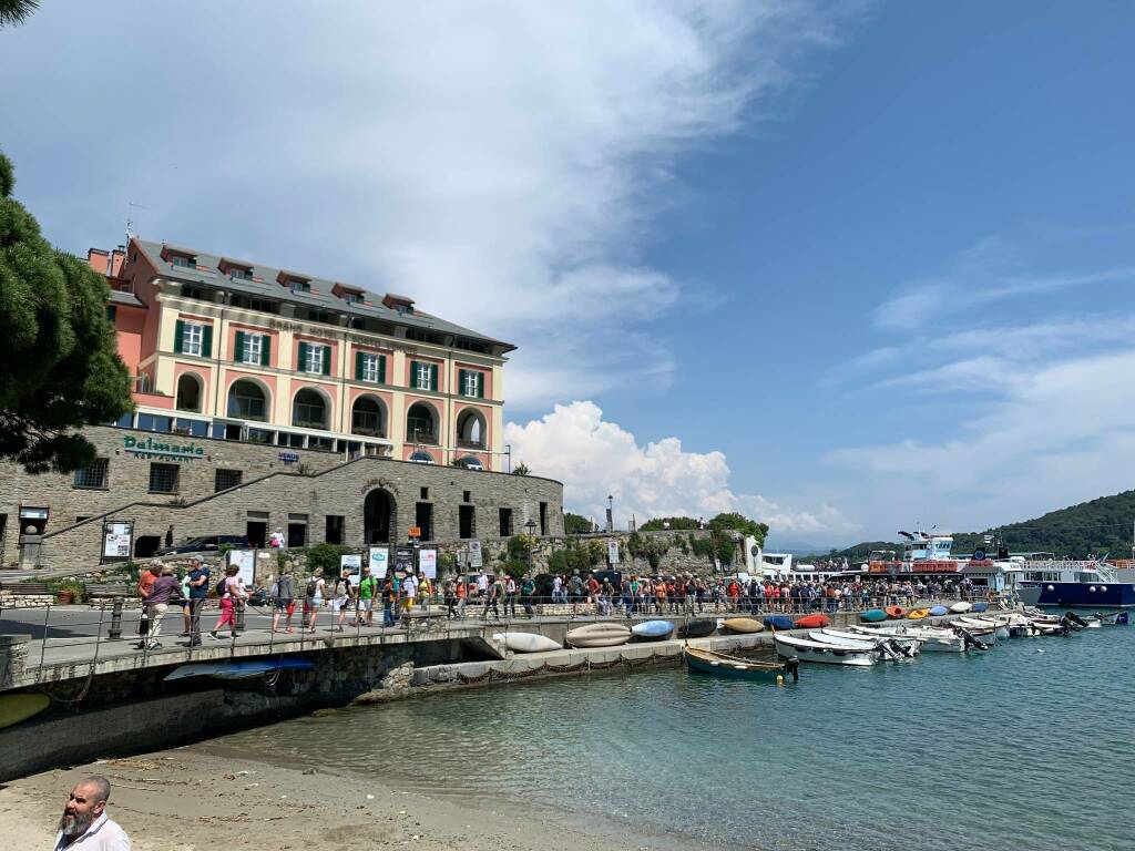 Porto Venere, Grand Hotel, turisti