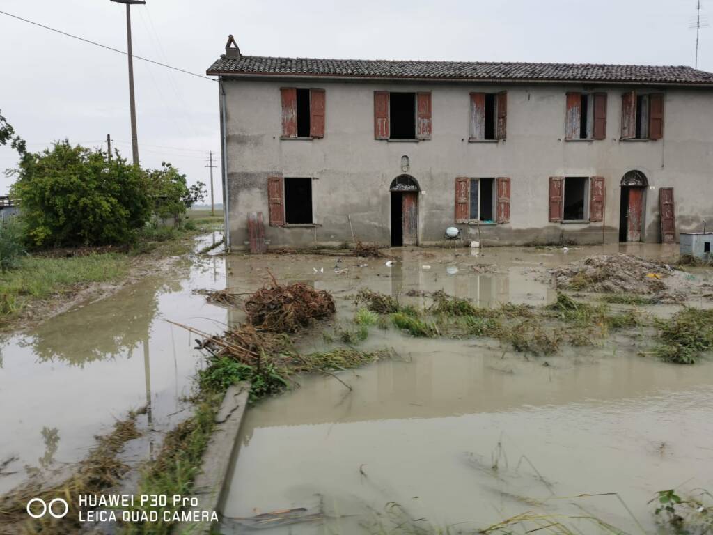 Protezione civile ligure in Emilia-Romagna