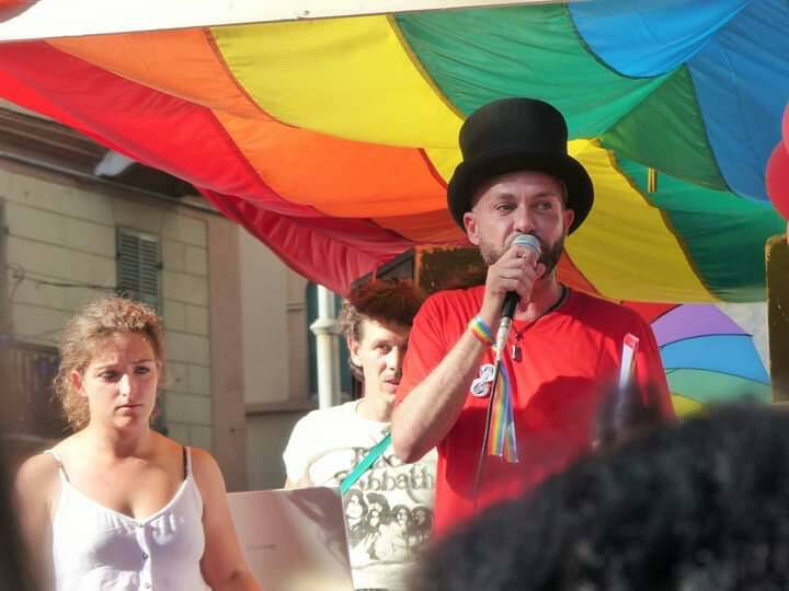 Stefano Di Gangi al pride