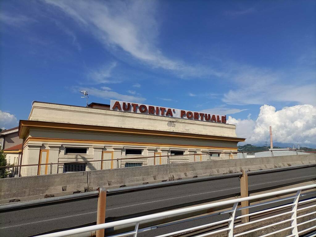 Sede Autorità portuale della Spezia e ponte Viale San Bartolomeo