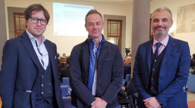 Gianluigi Giannetti, Marco Pinelli e Matteo Mastrini