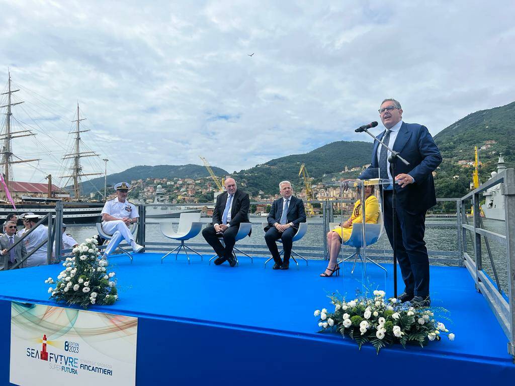 Giovanni Toti a Seafuture