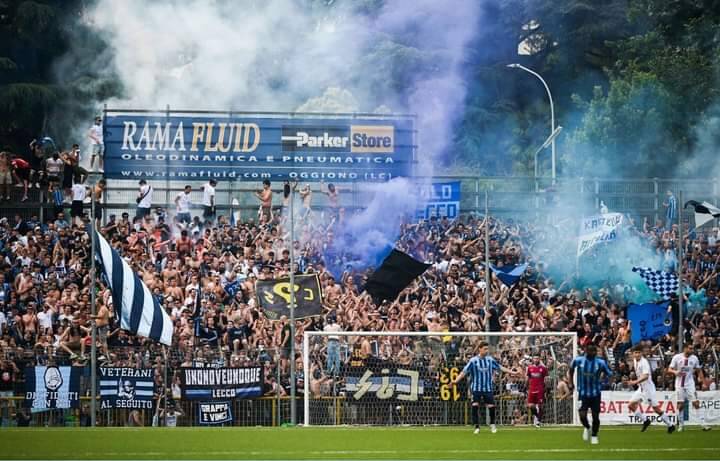 Lecco-Foggia 3-1, immagine dalla pagina Facebook Calcio Lecco 1912