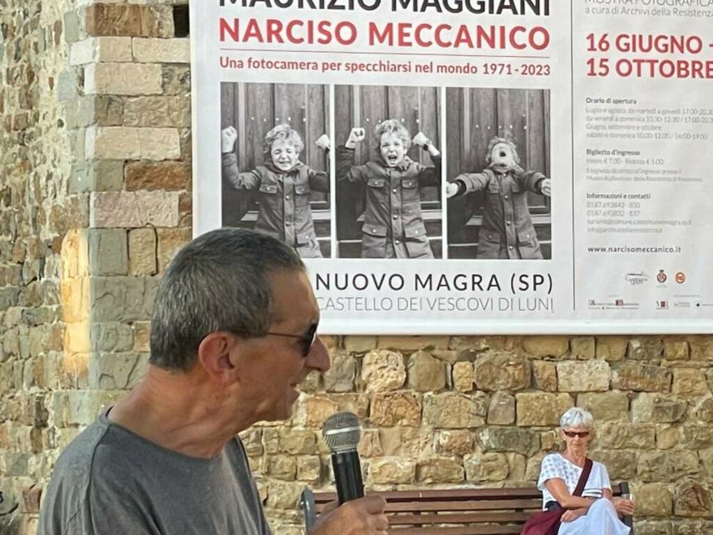 Maurizio Maggiani a Castelnuovo Magra