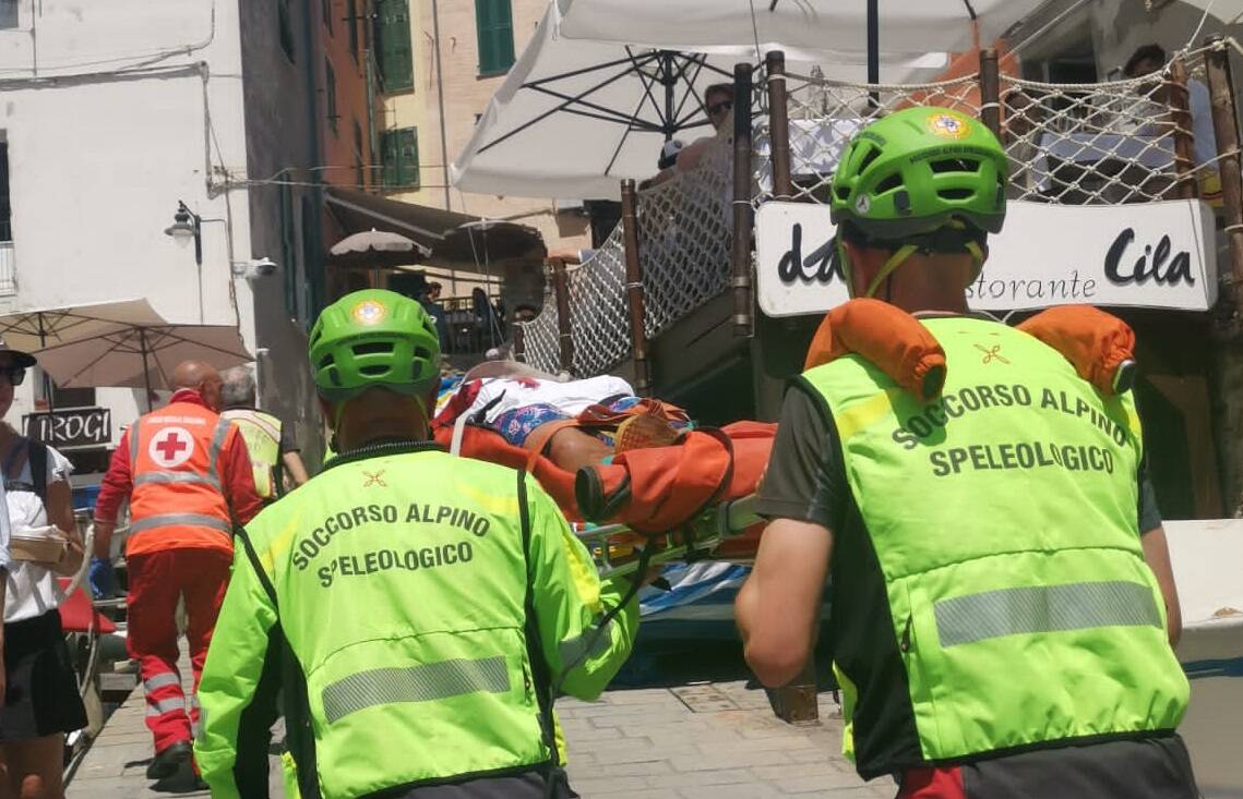 Soccorso a Riomaggiore 