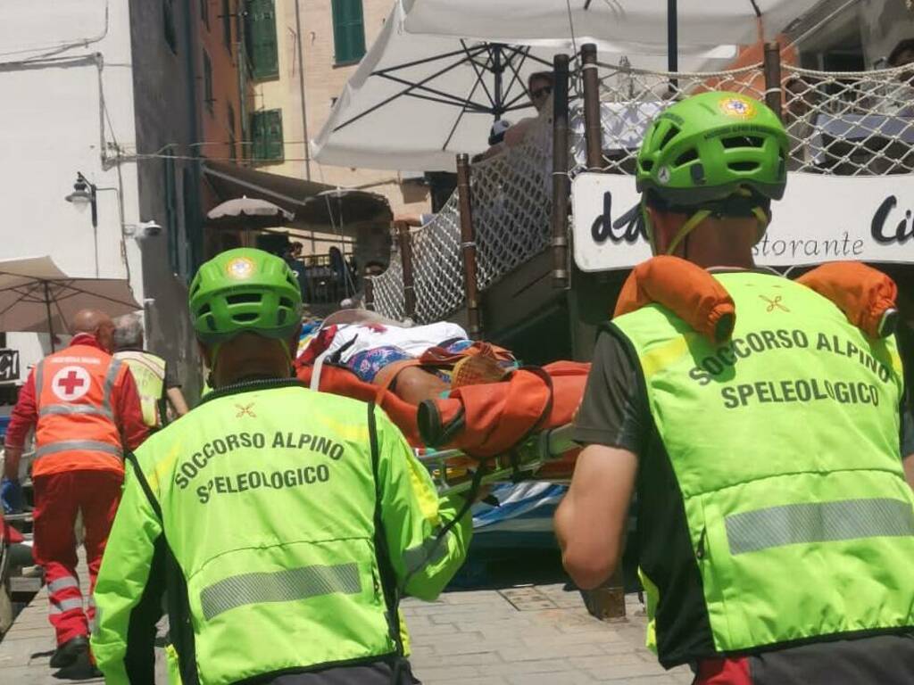 Soccorso a Riomaggiore 