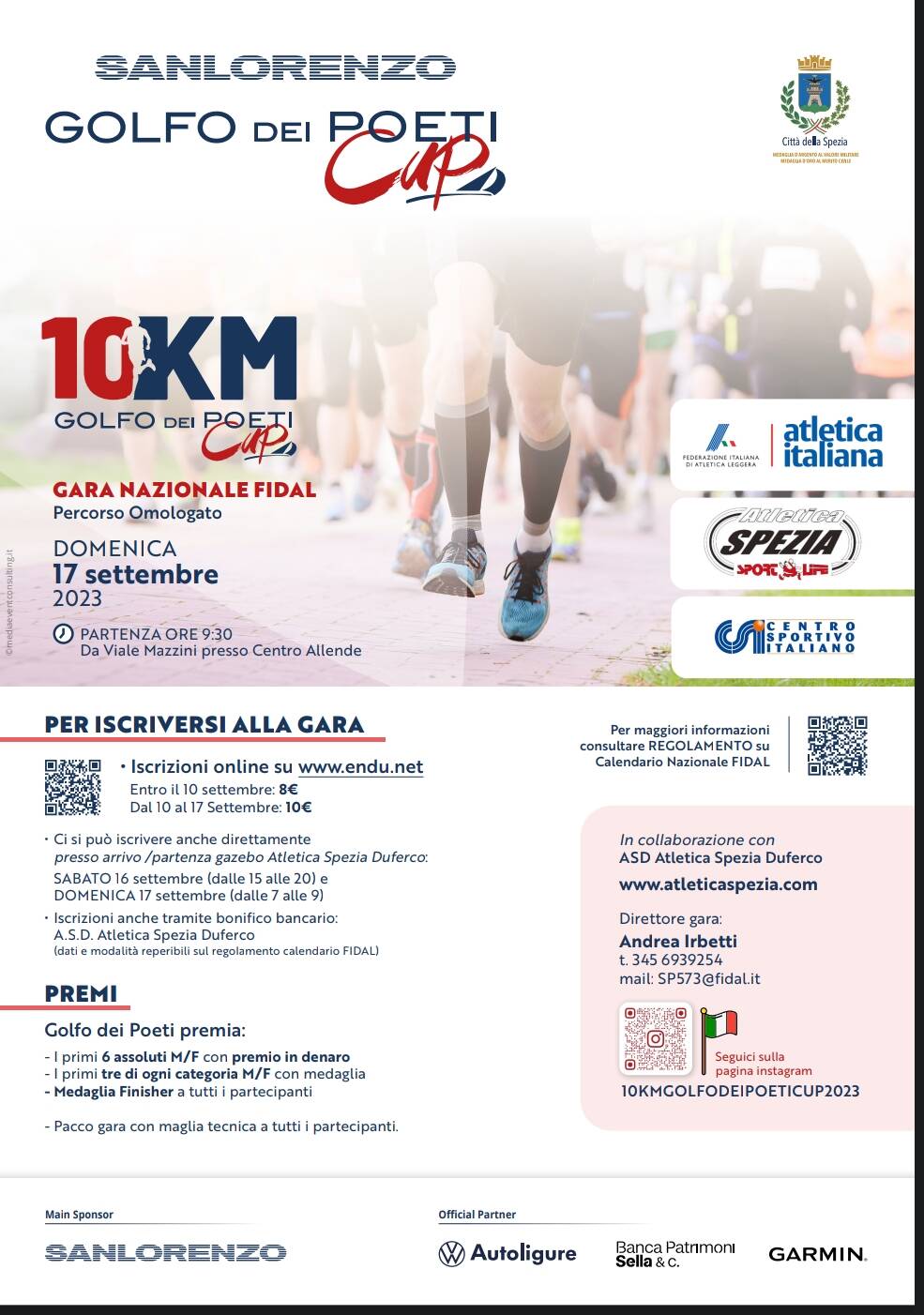 10 km Golfo dei Poeti Cup