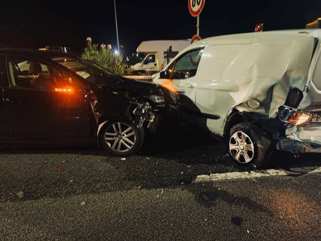 Incidente stradale in A15