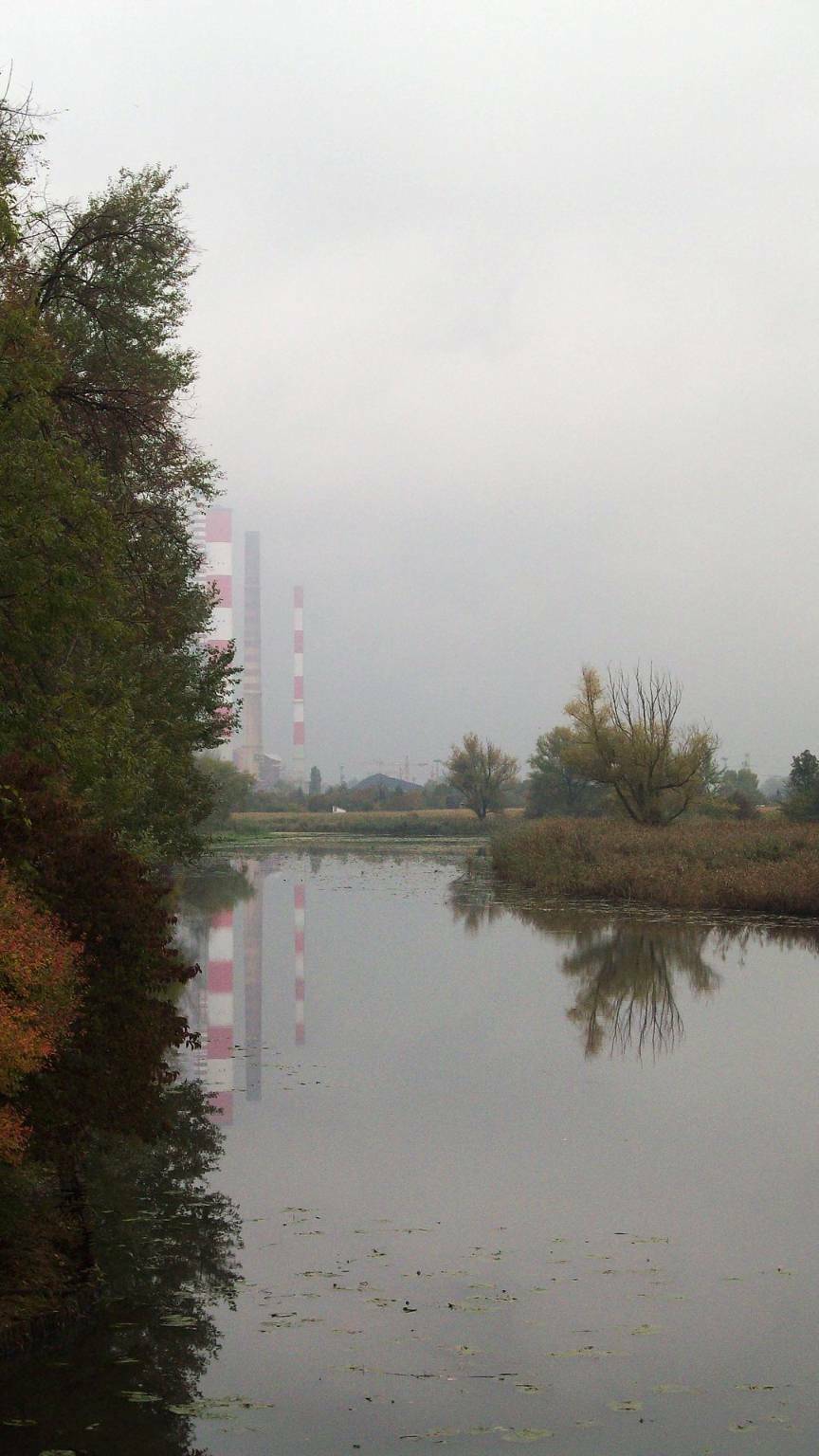 Varsavia,la natura e la fabbrica (2009) (foto Giorgio Pagano)