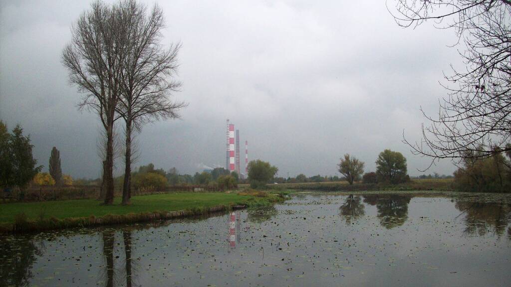 Varsavia,la natura e la fabbrica (2009) (foto Giorgio Pagano)