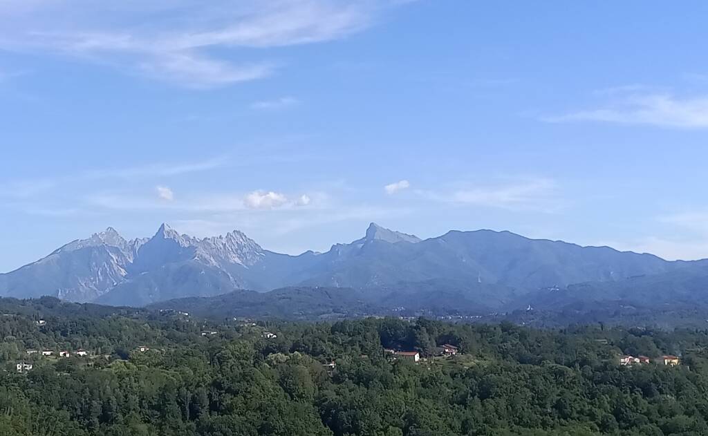 Panorama lunigianese da Quercia di Aulla, Lunigiana