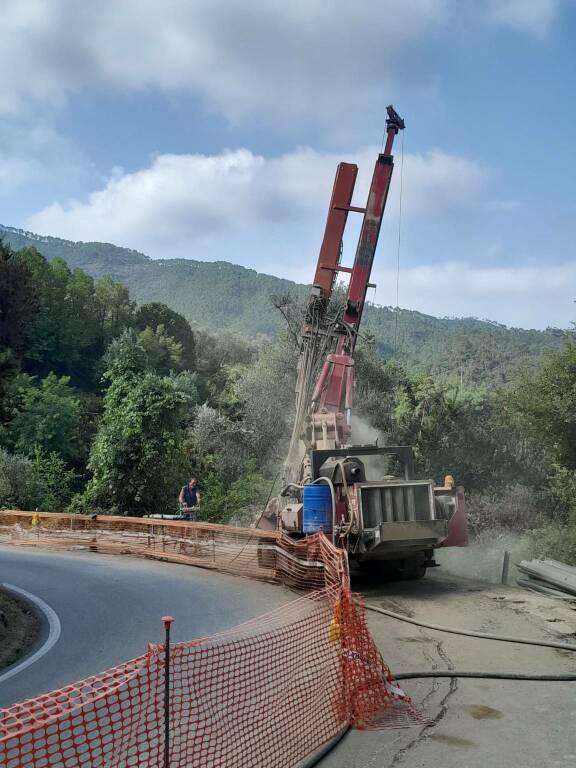 Lavori strada provinciale