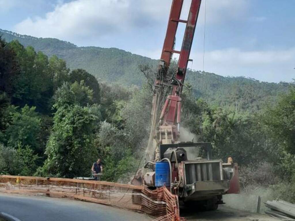 Lavori strada provinciale