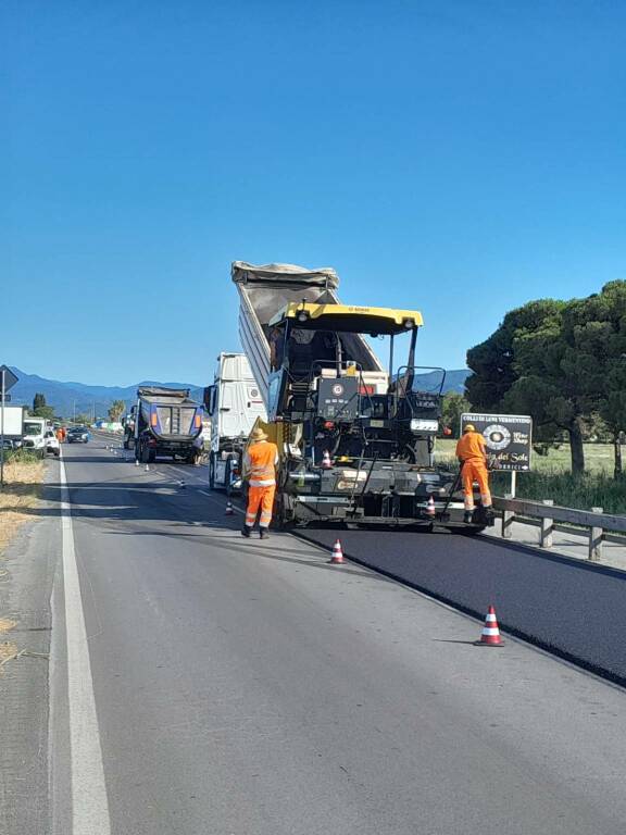 Lavori strada provinciale