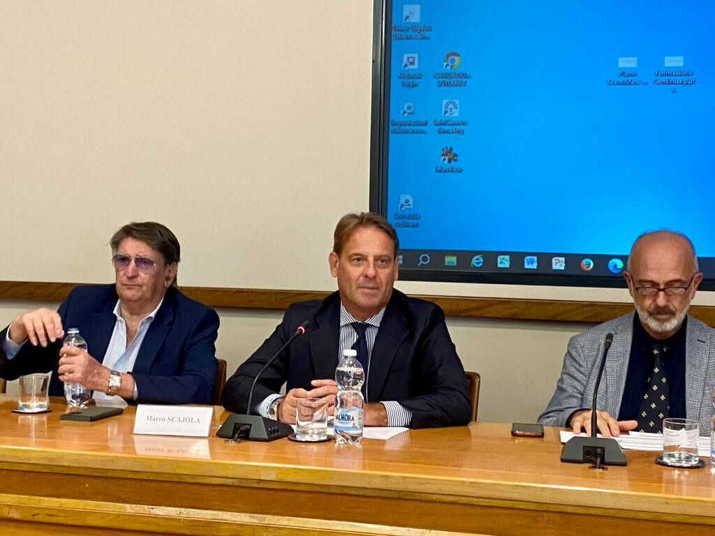 Presentazione progetti formazione alla Spezia con l'assessore Scajola